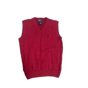 Boys Polo Ralph Lauren Sweater Vest Medium